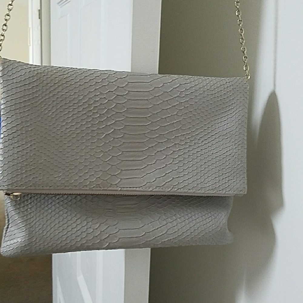 Fold over shoulder bag/crossbody